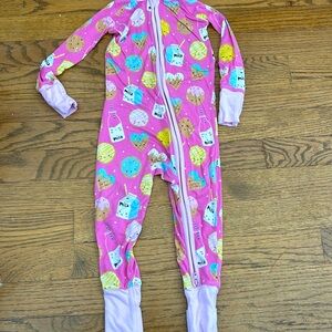 Little Sleepies Pink Kids Pajamas